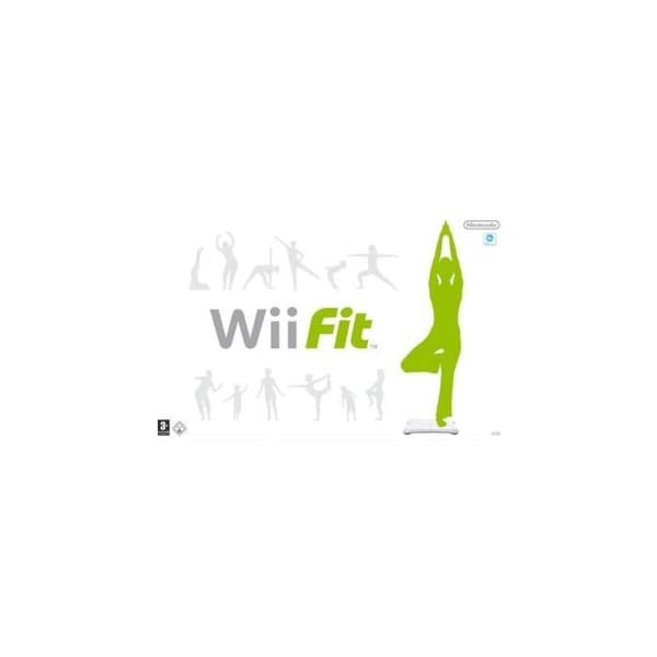 Wii Fit - Wii - Sportvideospel - Nintendo - Låter dig träna hemma- USED