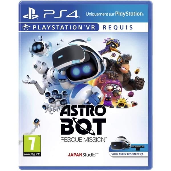 Astro Bot - PlayStation VR, fysisk version, på franska, 1 spelare- USED