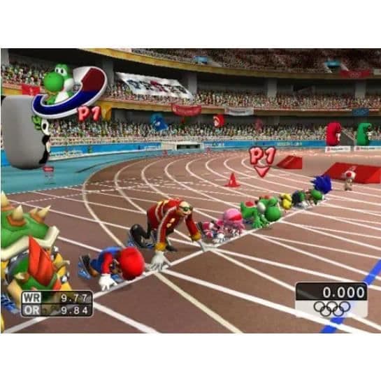 Mario &amp; sonic vid de olympiska spelen i Beijing 2008/wii-spelet- REFURBISHED
