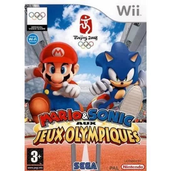 Mario &amp; sonic vid de olympiska spelen i Beijing 2008/wii-spelet- REFURBISHED