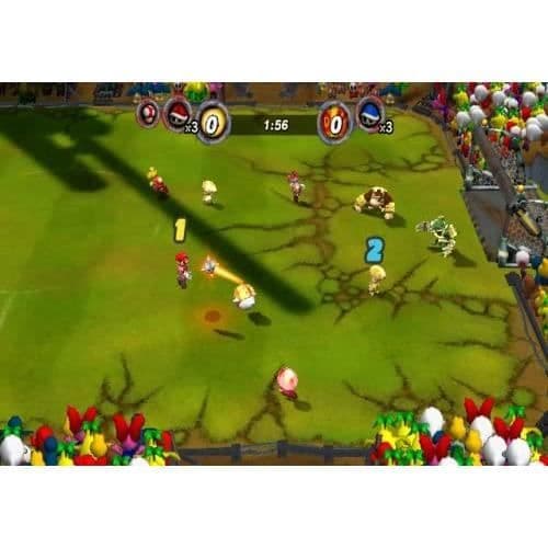 Mario Strikers Charged fotbollsspel på Nintendo Wii Wii u- REFURBISHED
