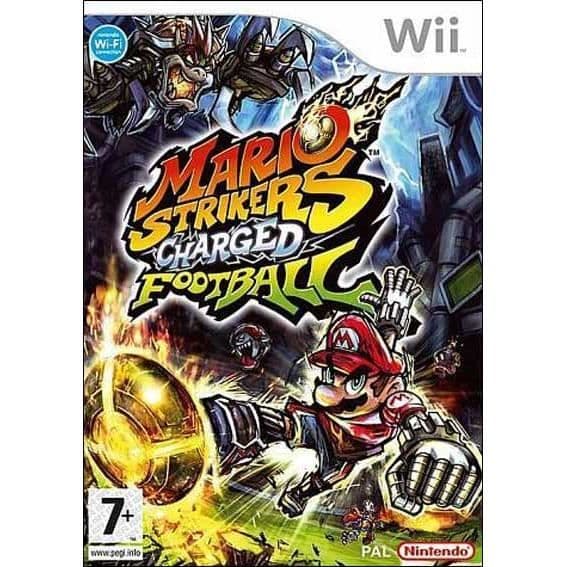 Mario Strikers Charged fotbollsspel på Nintendo Wii Wii u- REFURBISHED