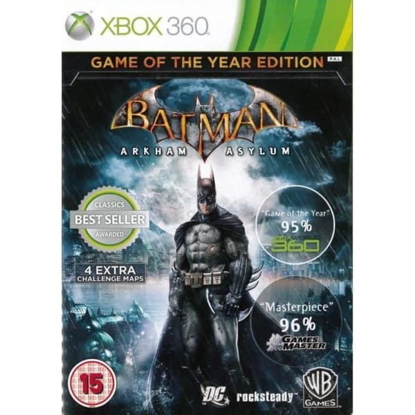 Batman Arkham Asylum - Game Of The Year Edition...- REFURBISHED