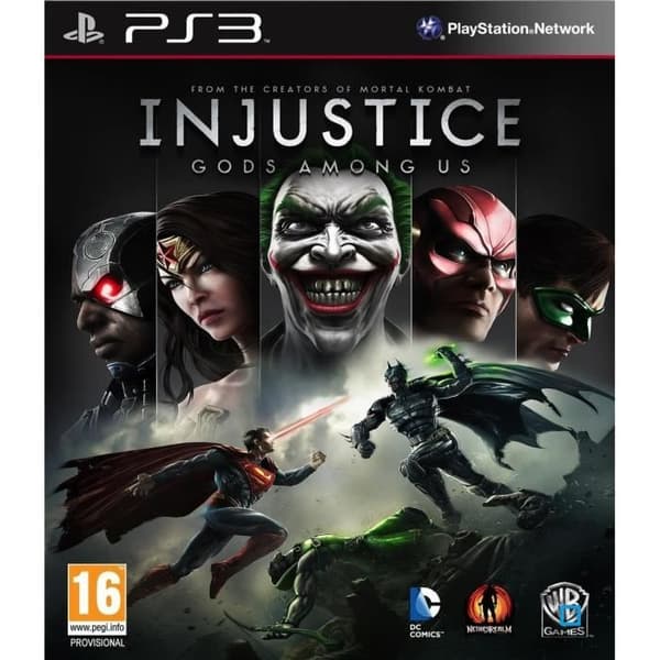 Injustice: Gods Among Us PS3-spel- REFURBISHED