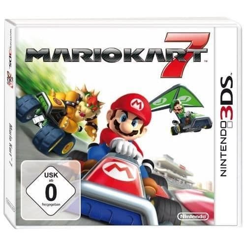 Videospel - MARIO - MARIO KART 7 - Tysk import - 3DS - Lopp - Kassetter- REFURBISHED