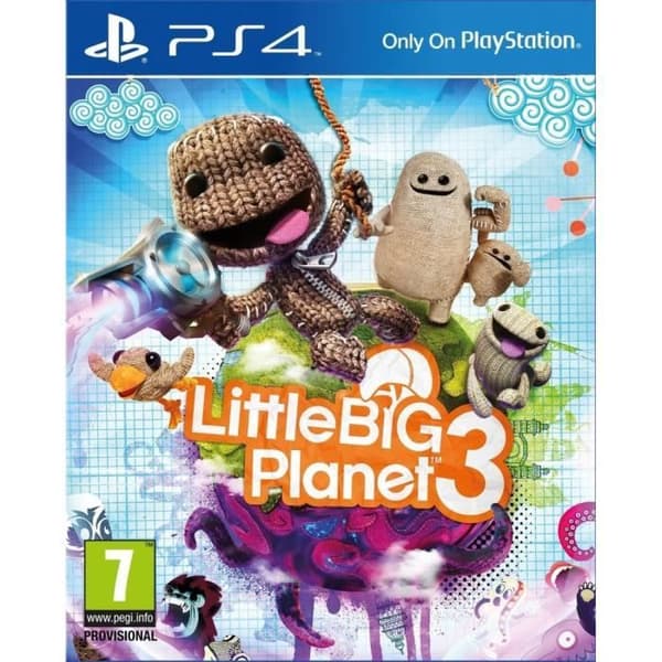 LittleBigPlanet 3 - Playstation 4 (PS4) - Playstation 4 (PS4) - Använd - Mycket bra skick- REFURBISHED