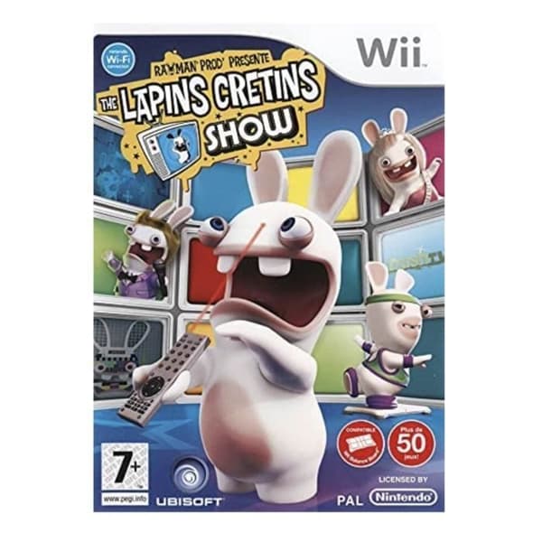 The Rabbids Show - Nintendo Wii-spel- REFURBISHED