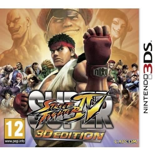 3DS-spel - Street Fighter - SUPER STREET FIGHTER IV - Strids - Onlineläge- REFURBISHED