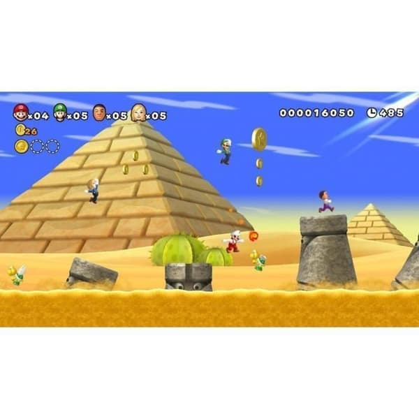 TV-spel - Nintendo - New Super Mario Bros. U - Plattform - 1-5 spelare- USED