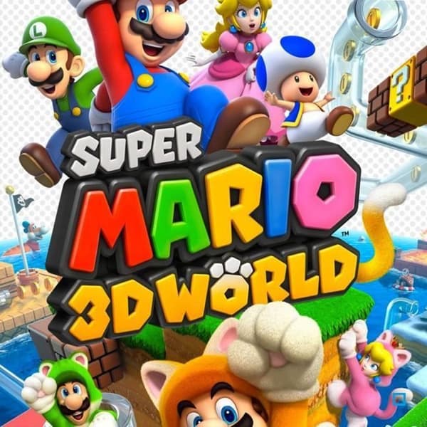SUPER MARIO 3D WORLD [TYSK IMPORT] [WII-SPEL...- REFURBISHED