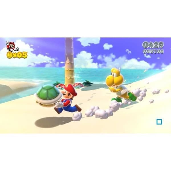 SUPER MARIO 3D WORLD [TYSK IMPORT] [WII-SPEL...- REFURBISHED