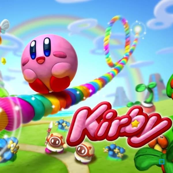 Plattformsspel - Nintendo - Kirby and the Rainbow Paintbrush - Wii U - 1-4 spelare - PEGI 3+- USED