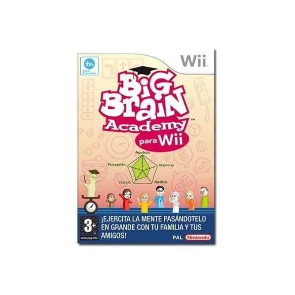 Big Brain Academy italienska Wii- REFURBISHED