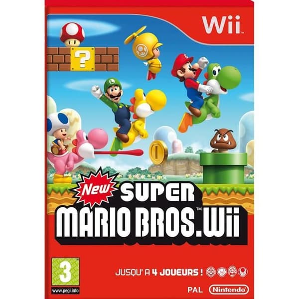 Nytt Super Mario Wii-spel på Nintendo Wii Wii u Console- REFURBISHED