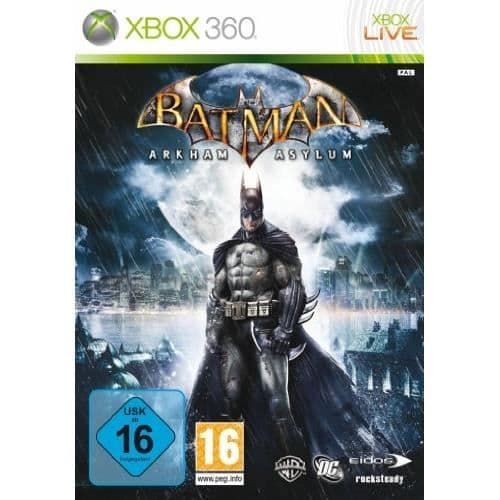 BATMAN ARKHAM ASYLUM [TYSK IMPORT] [XBOX 360-SPEL]- REFURBISHED