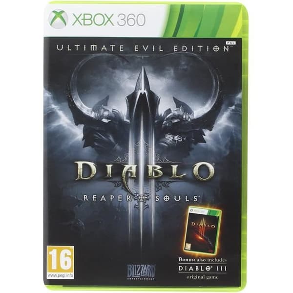 Diablo III Ultimate Evil Edition-spel Microsoft Xbox 360 X360 PAL UKV-version- REFURBISHED