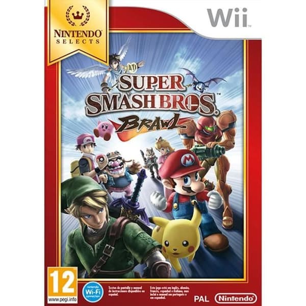 Super Smash Bros Brawl - Urval - WII - 115149- REFURBISHED