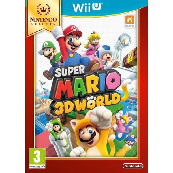 Nintendo Selects: Super Mario 3D World [Nintendo Wii U]- USED