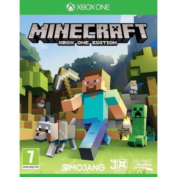 MINECRAFT [TYSK IMPORT] [XBOX ONE-SPEL]- REFURBISHED