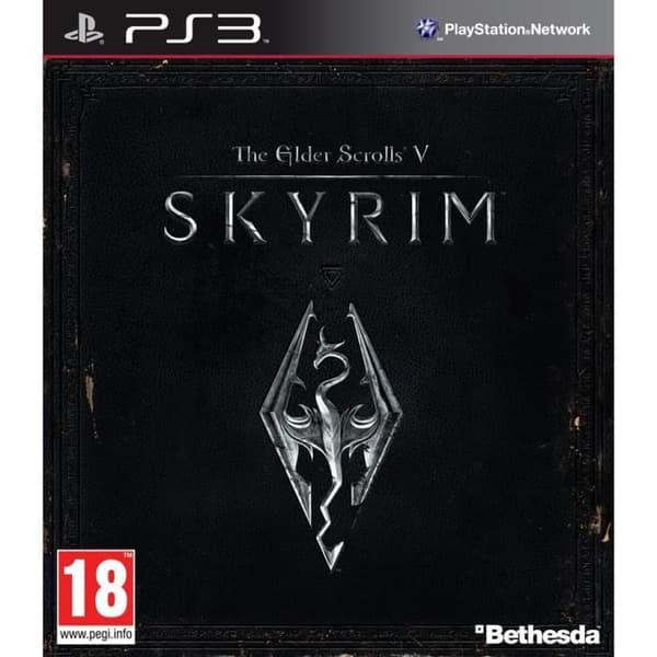 Rollspel - Bethesda Softworks - THE ELDER SCROLLS V SKYRIM PS3 - PS3 - Blu-Ray - 18+- USED