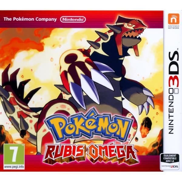 Videospel - Nintendo - Pokémon Rubis Omega - 3DS - Standardutgåva - RPG- REFURBISHED