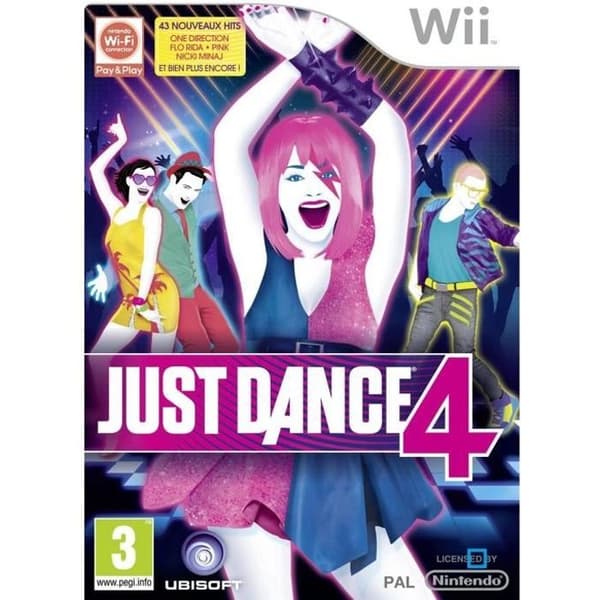 Just Dance 4 Wii-spel- REFURBISHED