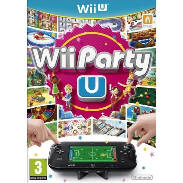TV-spel - Nintendo - Wii Party U - Casual - 1-4 spelare - Wii U Disc- REFURBISHED