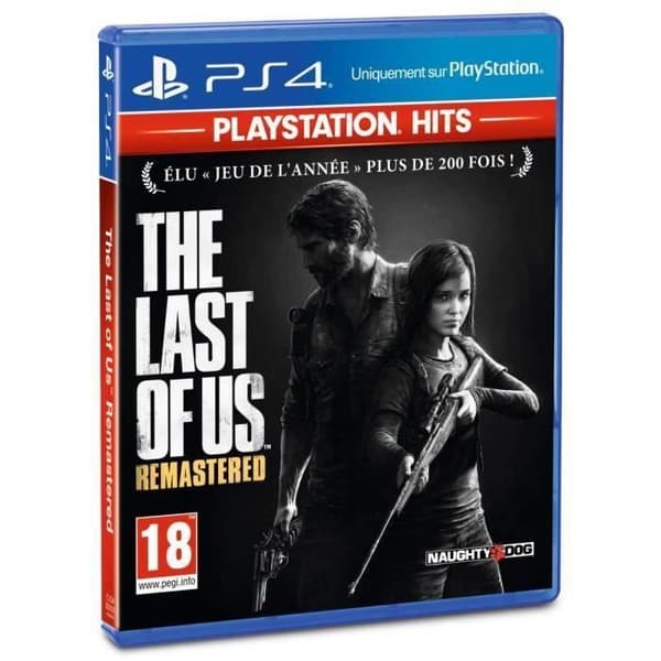 SHOT CASE - The Last of Us Remastrad PlayStation Hits PS4-spel- REFURBISHED