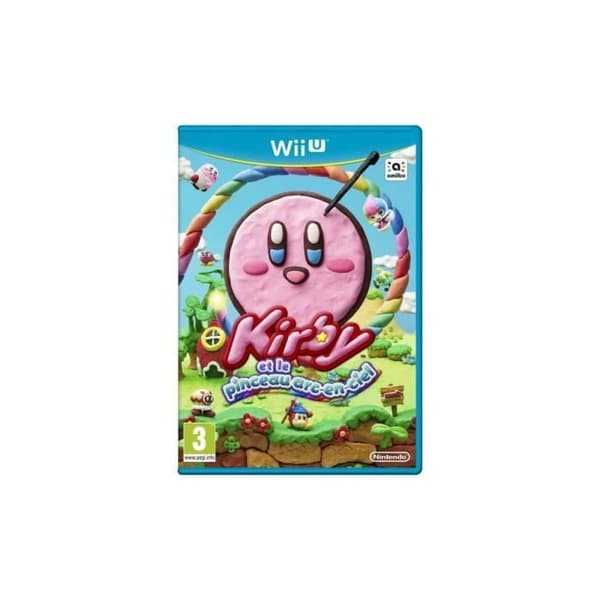 Kirby and the Rainbow Brush - Wii U -- USED
