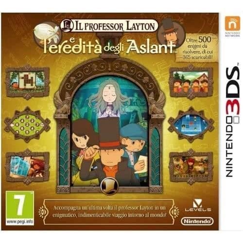 Nintendo 3DS Il Professor Layton E l'Eredità Degli Aslant - Standard Edition- USED