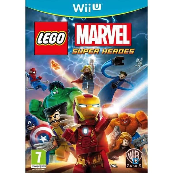 TV-spel - LEGO - Marvel Super Heroes - Wii U - Action - PEGI 7+- REFURBISHED