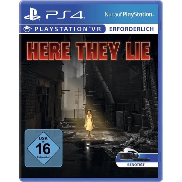Sony Here They Lie VR-spel - PS4 - Äventyr - 18+ - oktober 2016- REFURBISHED