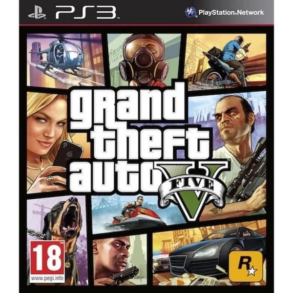 Grand Theft Auto 5 PS3 - 115571- USED