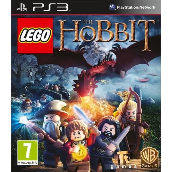 TV-spel - Warner Bros. - Lego The Hobbit - Äventyr - PS3 - DVD- USED