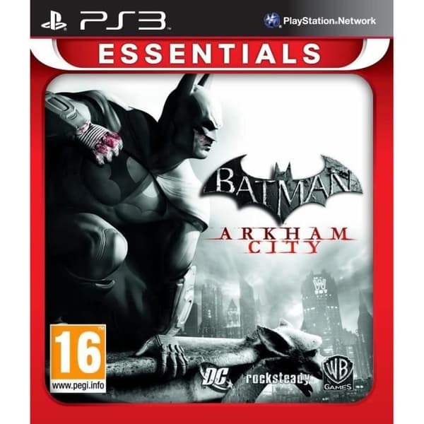 TV-spel - Warner Bros. Interactive - Batman: Arkham City - PS3 - Essentials Edition - Action 16+- REFURBISHED