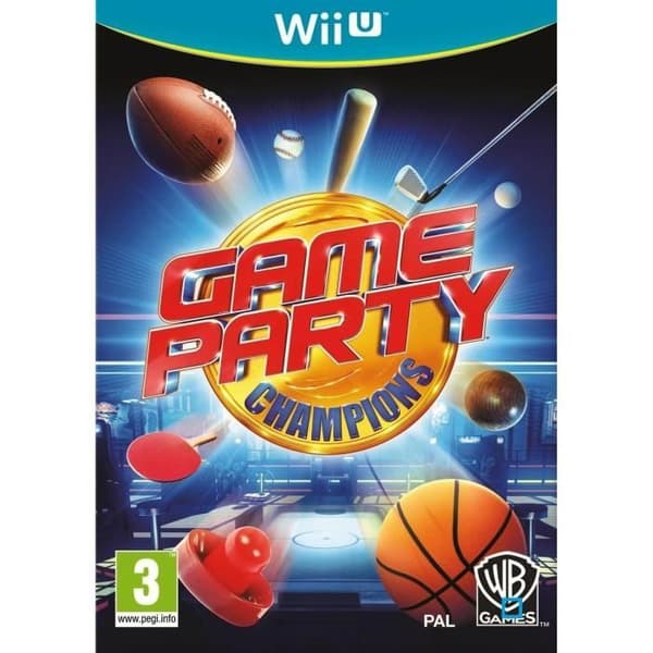 TV-spel - Warner Bros. - Game Party Champions - Wii U - Casual - 1-4 spelare- USED