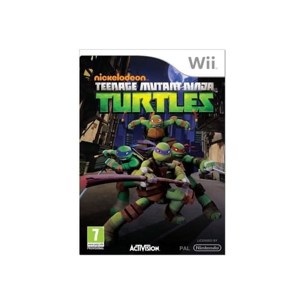 Teenage Mutant Ninja Turtles tyska Wii- REFURBISHED