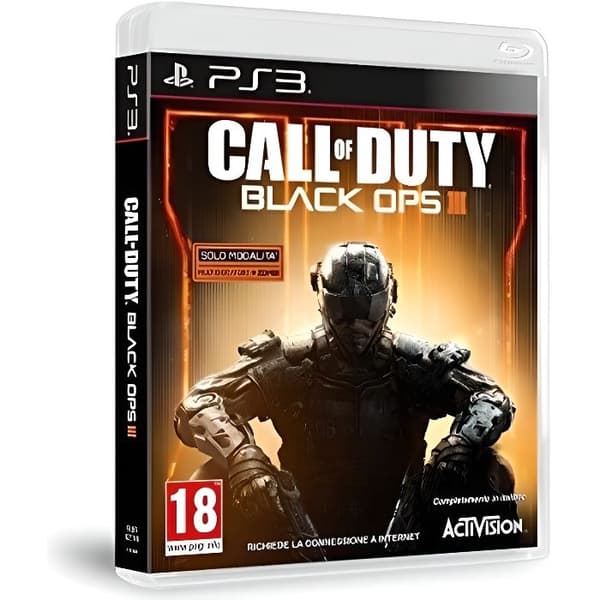 PS3-spel - Activision - Call of Duty Black Ops III - FPS-skytte - Multiplayer- USED