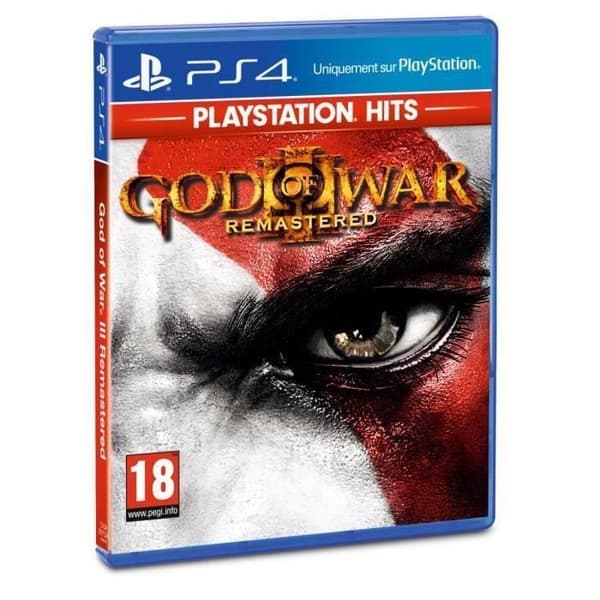 SHOT CASE - God of War 3 Remastrad PlayStation Hits PS4-spel- REFURBISHED