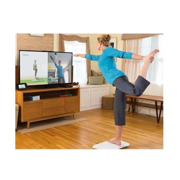 Balansbräda med wii fit plus sport fitnessspel på nintendo wii och wii u-konsoler- REFURBISHED