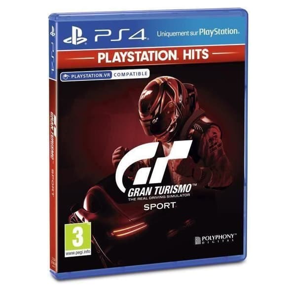 SHOT CASE - Gran Turismo Sport PlayStation Hits PS4-spel- REFURBISHED