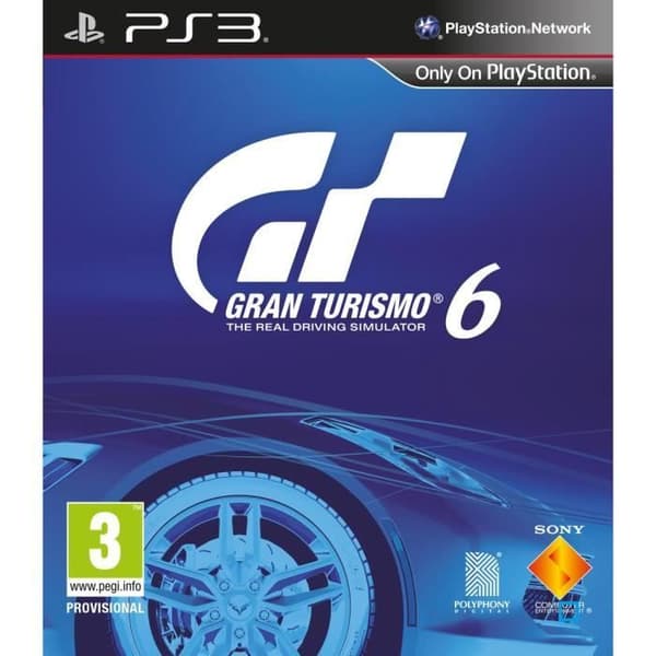 Gran Turismo 6 (PS3) [IMPORT till Storbritannien]- REFURBISHED