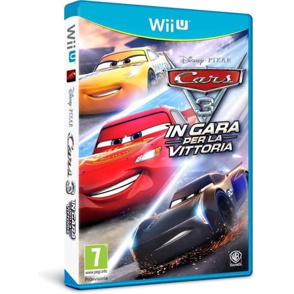 Giochi för Console Warner Sw Wiiu 646200 Cars 3- REFURBISHED