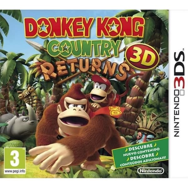 Donkey Kong Country Returns 3DS - 115043- REFURBISHED