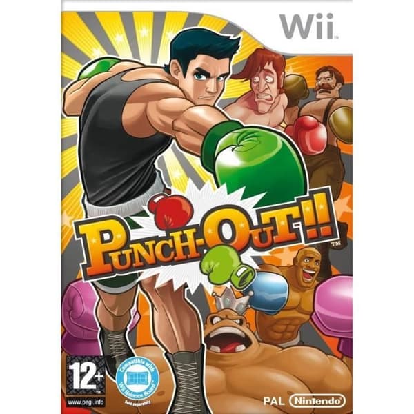 Punch-out Wii- REFURBISHED