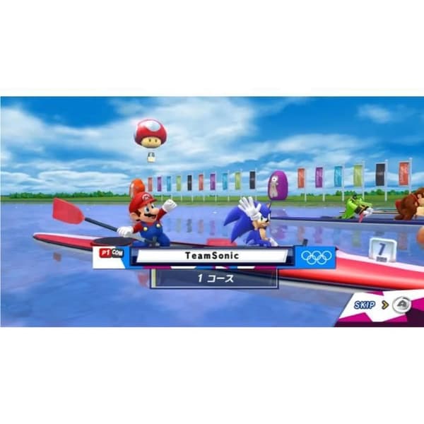 TV-spel - Nintendo - Mario Sonic vid de olympiska spelen i London 2012 - Wii - Standard Edition - Sport- REFURBISHED