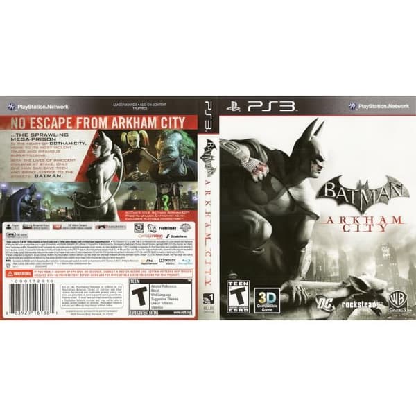 Batman Arkham City PS3- REFURBISHED