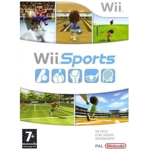 Wii Sports spel nintendo Wii och Wii u-konsol- REFURBISHED