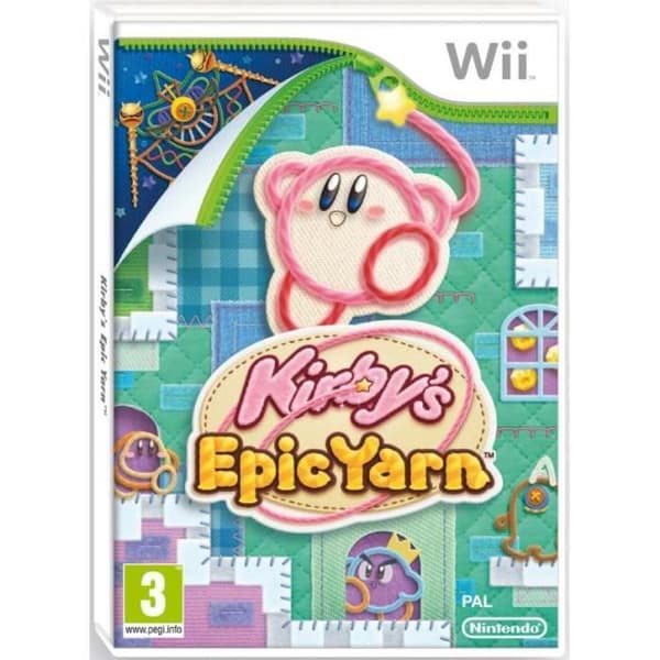Kirby's Epic Yarn (Nintendo Wii) [UK IMPORT]- REFURBISHED