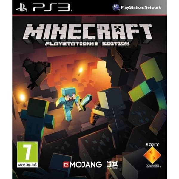 MINECRAFT / PS3-SPEL- REFURBISHED